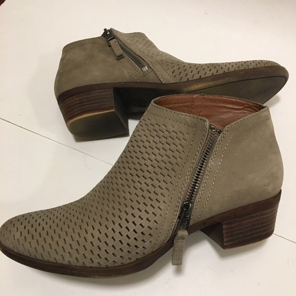 Lucky Brand LP Brielley Ankle Leather Bootie 9,5M - Picture 2 of 16